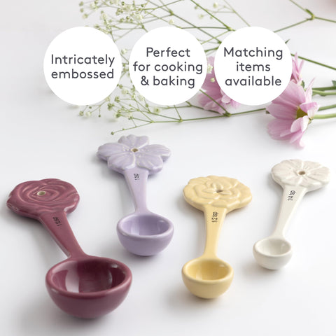 Mason Cash In The Meadow microwave-safe spoons for quick prep