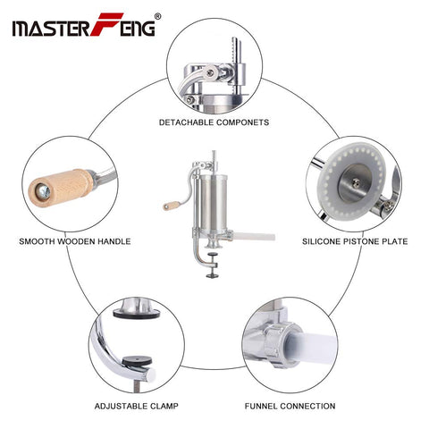 MASTER FENG stable base provides solid support during use