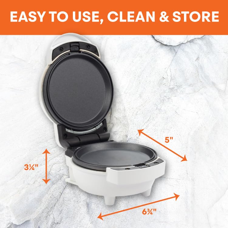 MasterChef 3-in-1 mini breakfast maker waffles plate for crisp golden edges.