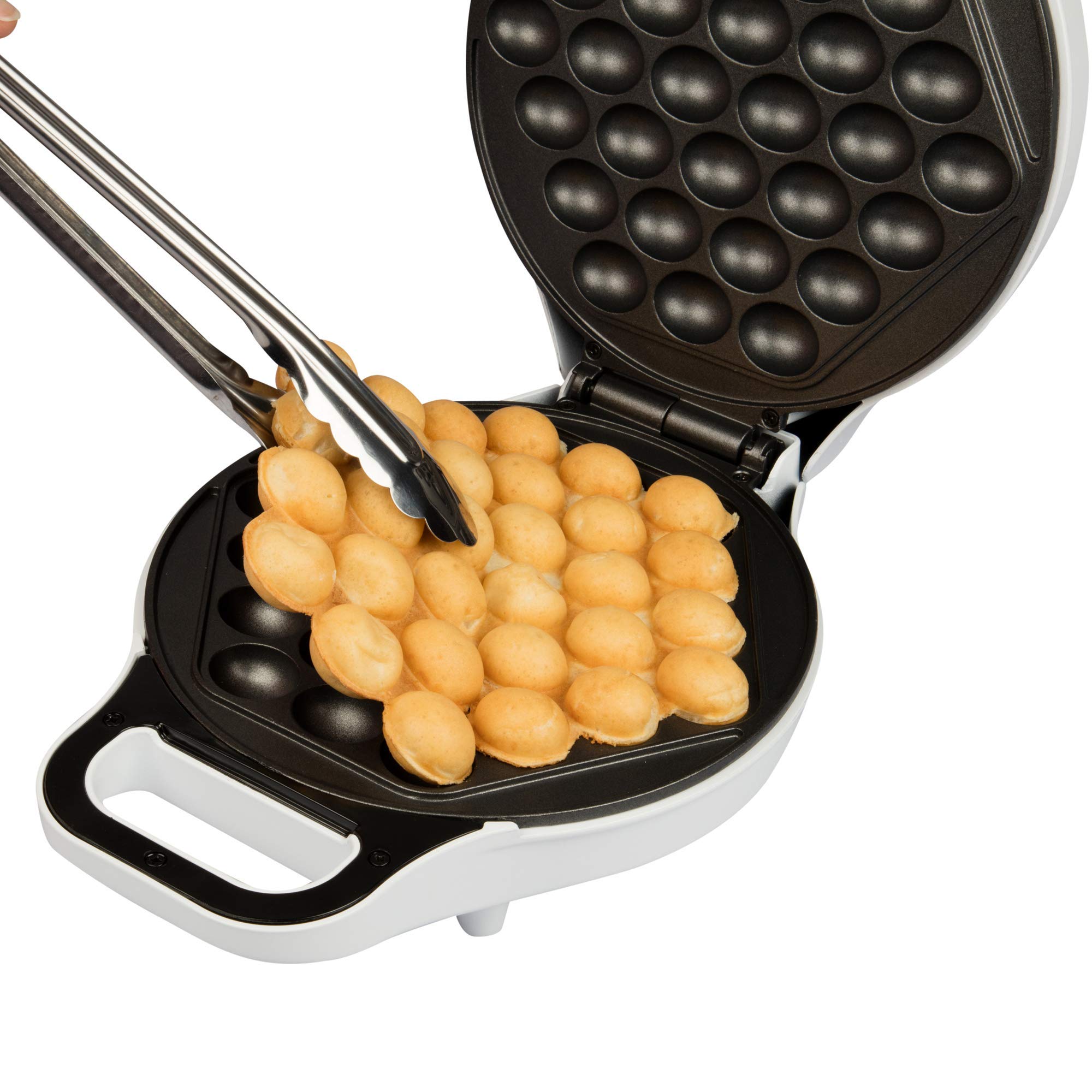 MasterChef Bubble Waffle Maker recipe guide included for creative waffle ideas