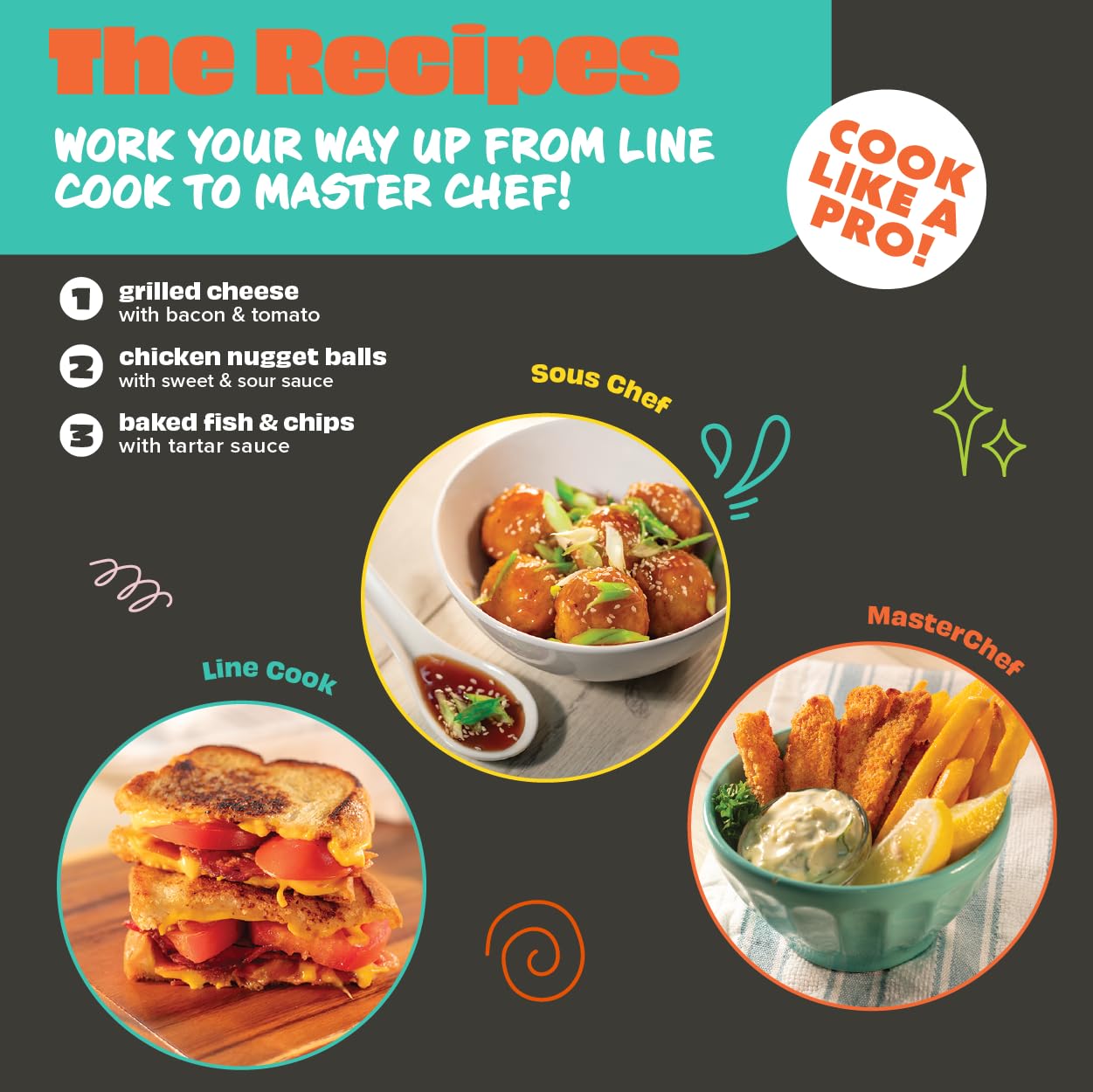 MasterChef Junior measuring cups support accurate kid-friendly recipe prep.