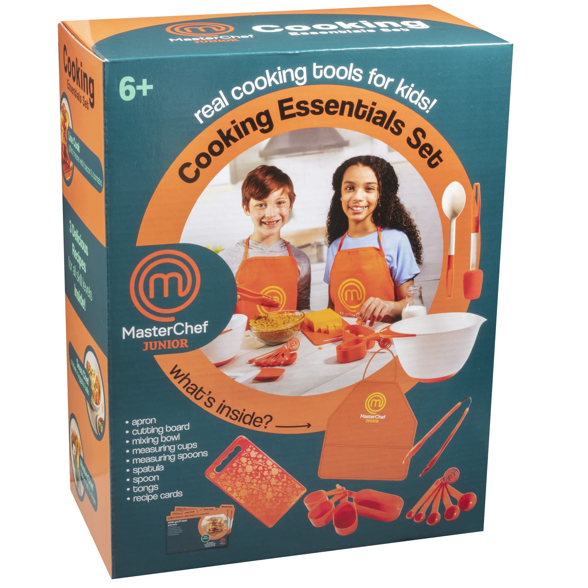 MasterChef Junior recipe cards offering guided steps to creative cooking.