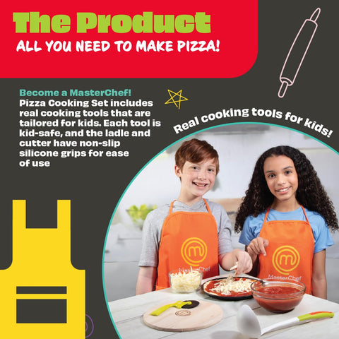 MasterChef Junior sauce ladle for precise, kid-friendly sauce portions.