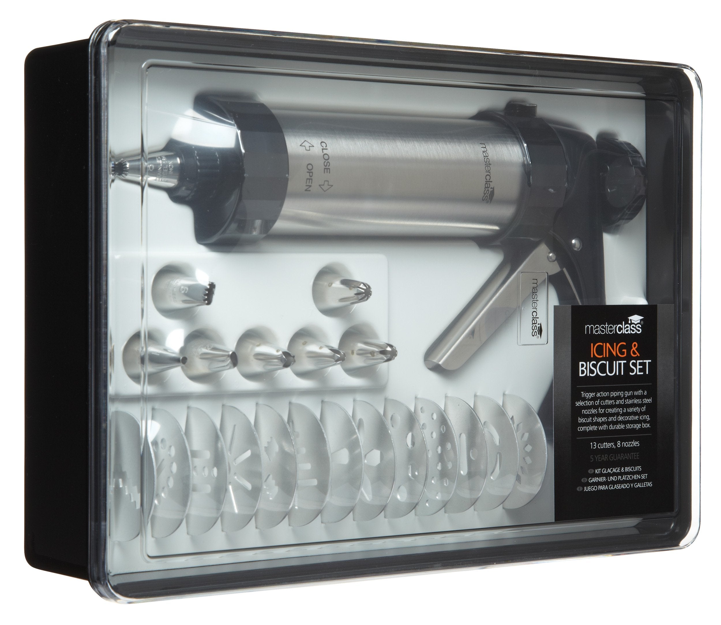 Storage box included with the MasterCraft Masterclass icing set