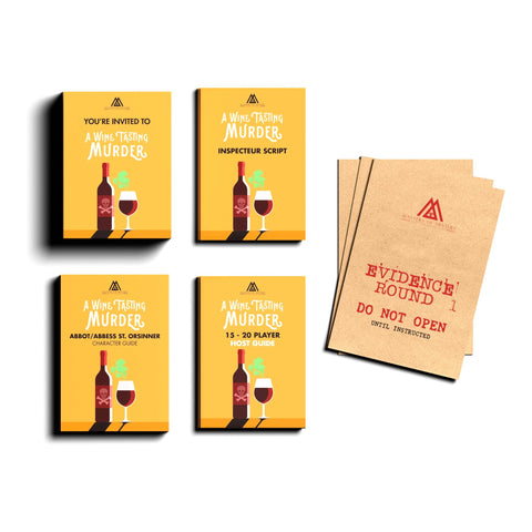 Masters of Mystery host guided tasting captures the interactive hosting experience