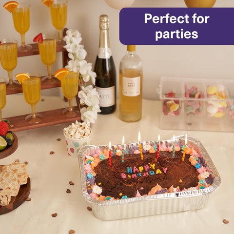 MATANA 25-pack aluminum pans provides convenient value for kitchens.