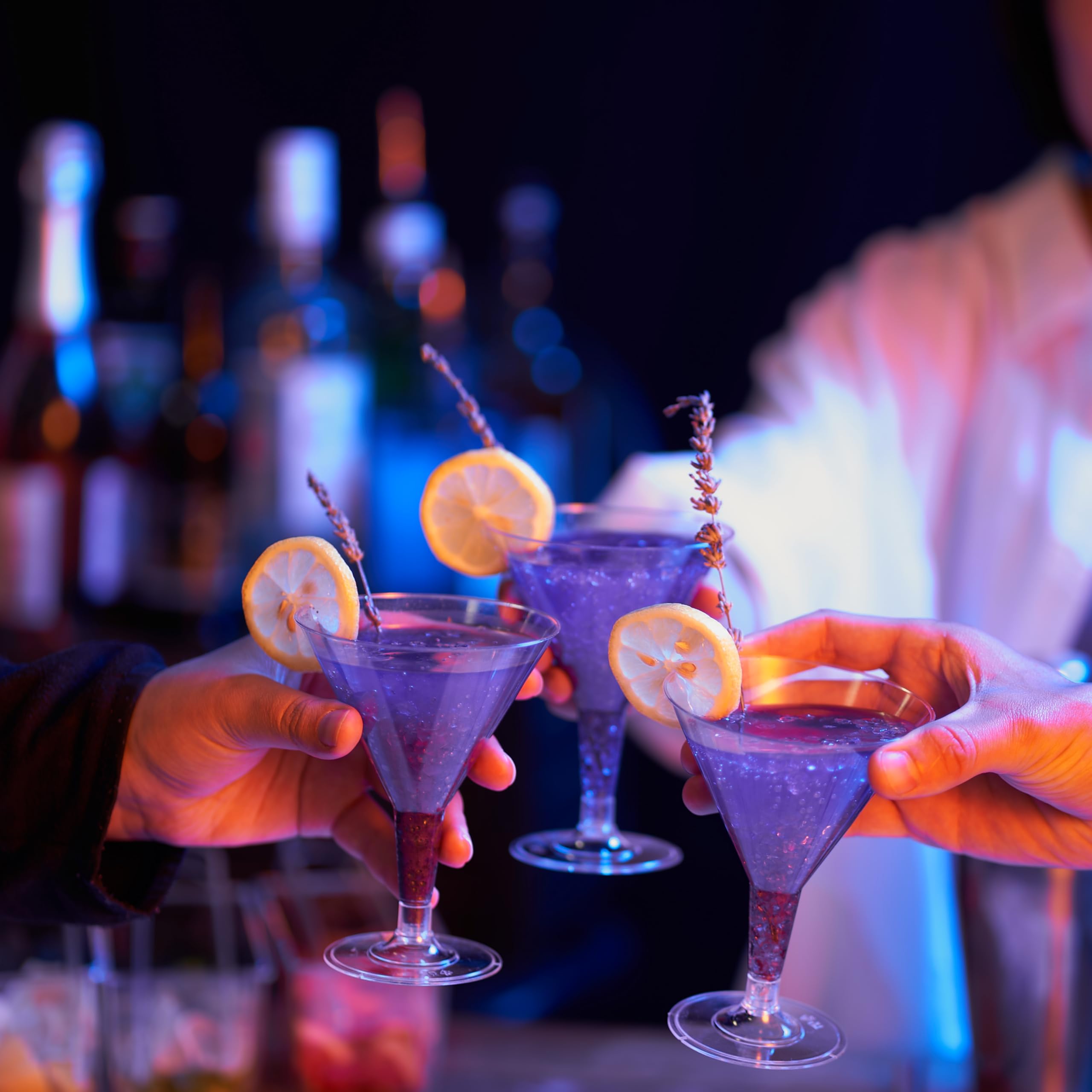 MATANA 7oz cocktail glasses ideal for weddings and birthdays
