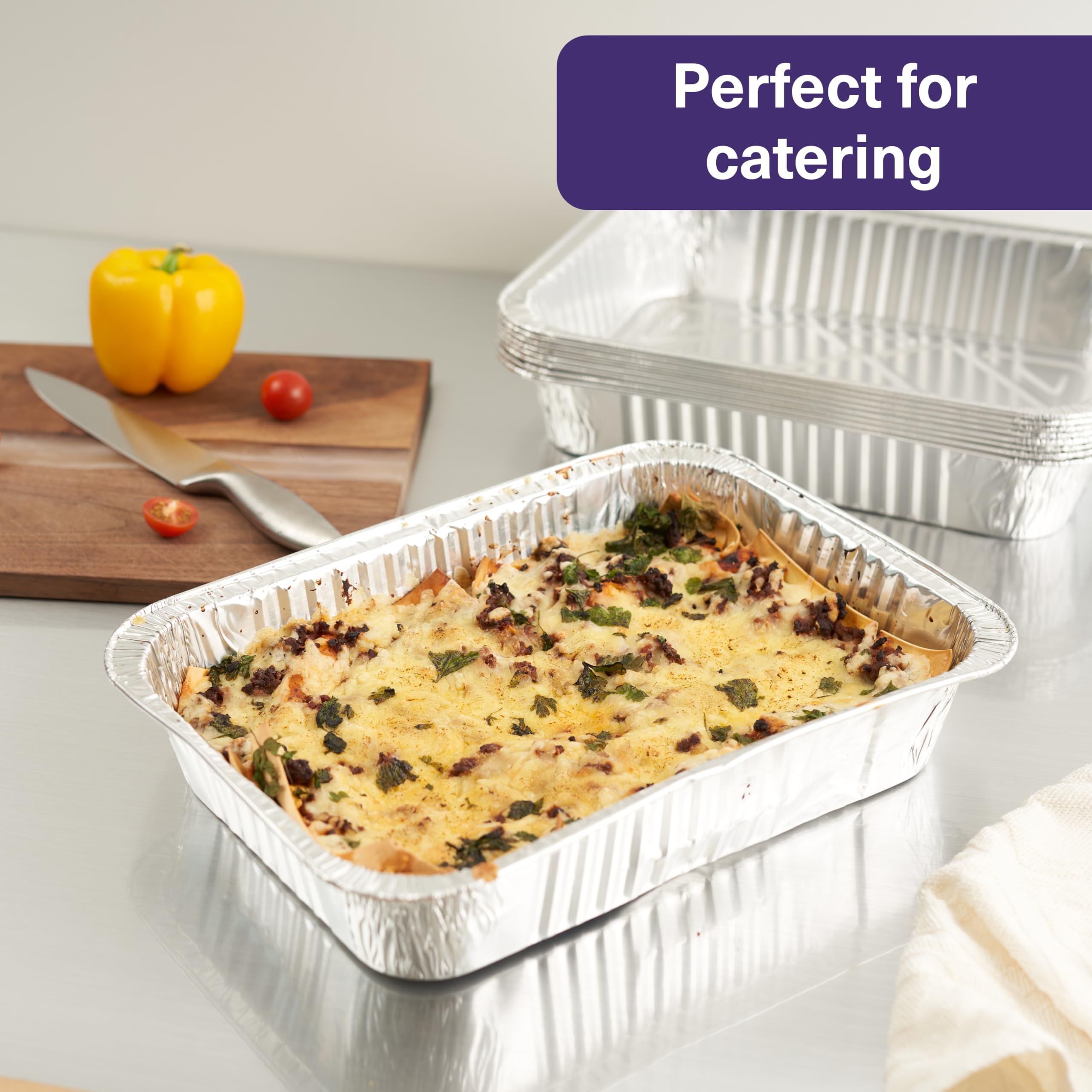 MATANA disposable pan suitable for events and catering service.