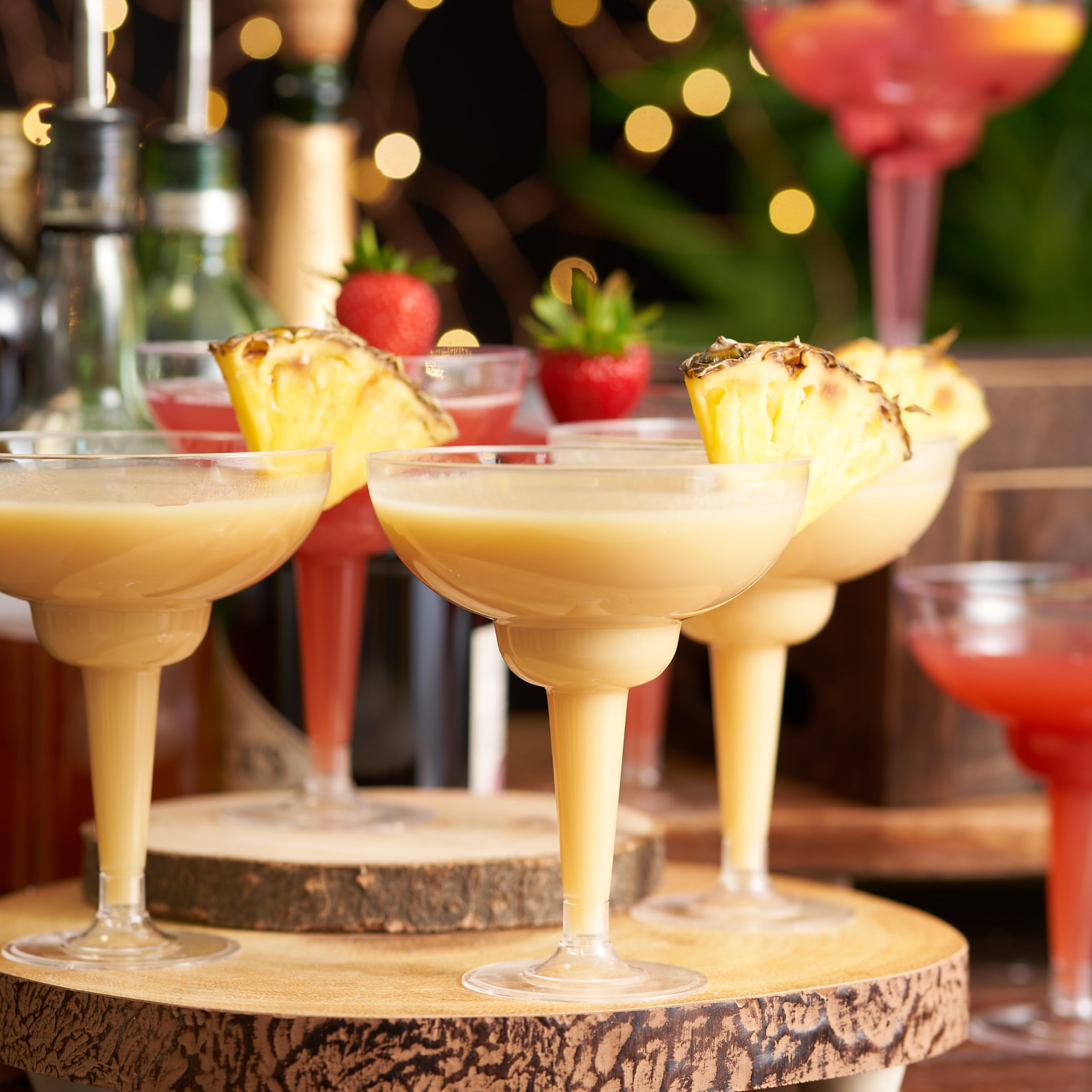 Matana elegant plastic cocktail glass enhances stylish gatherings.