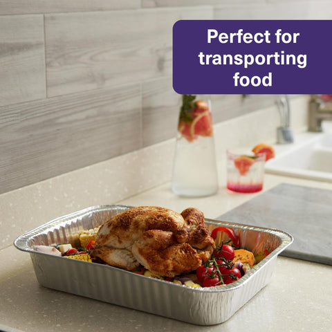 MATANA half-size deep pan ideal for leftovers and flexible serving.