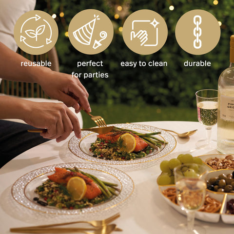 MATANA plate ideal for pasta or seafood serving in a family meal.