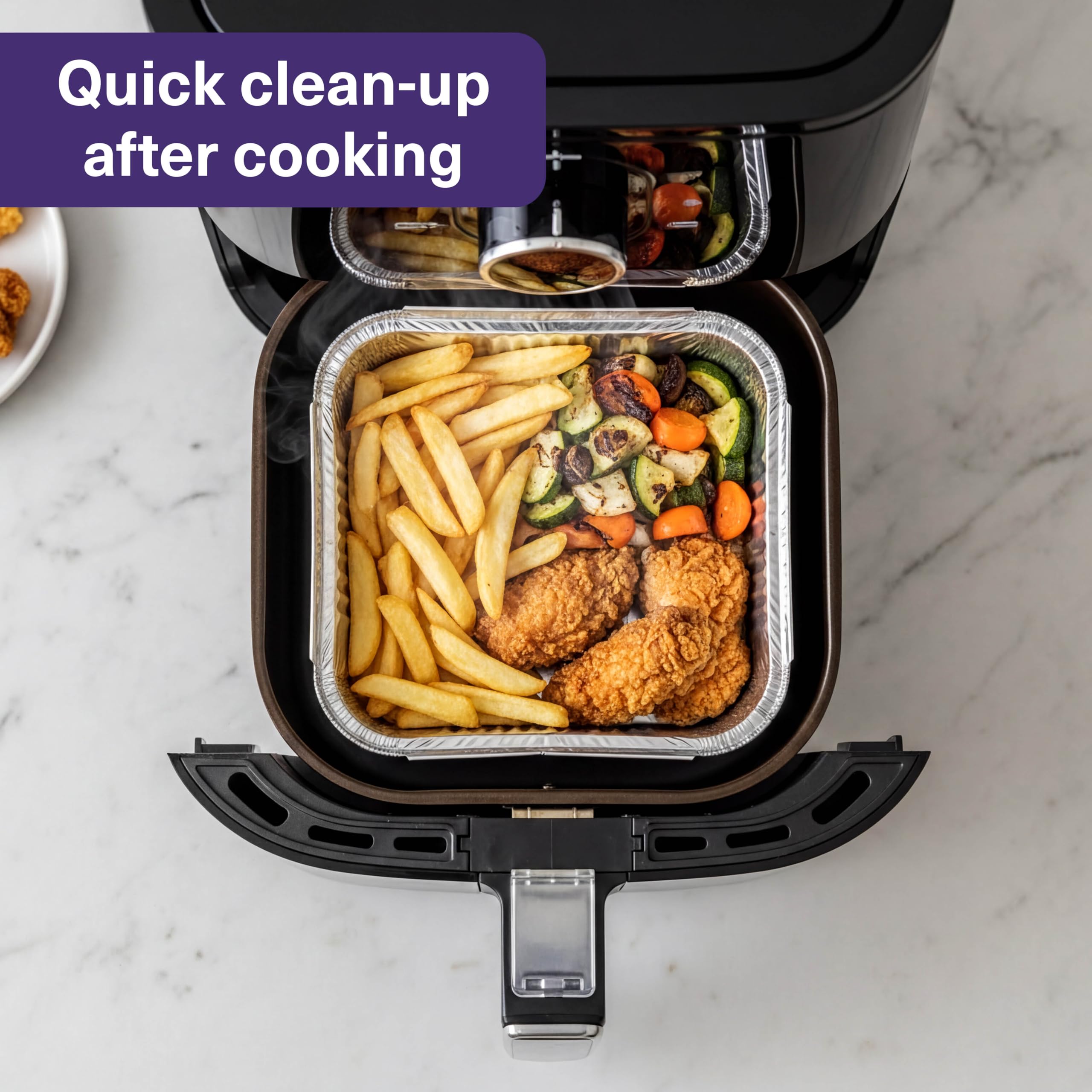 MATANA square baking pans with lids designed for safe transport.