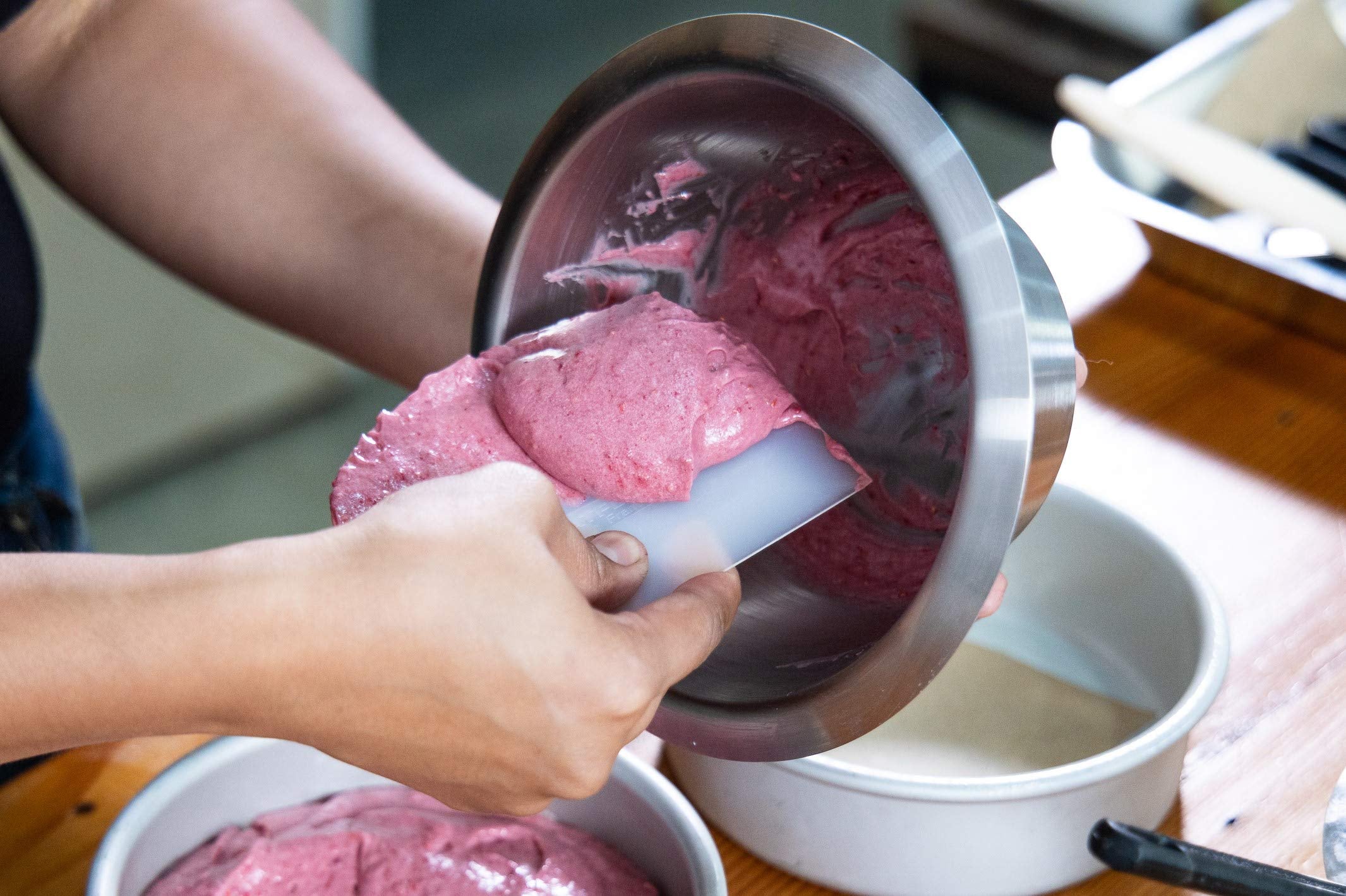 Matfer Bourgeat dough scraper made in France for pro kitchens.
