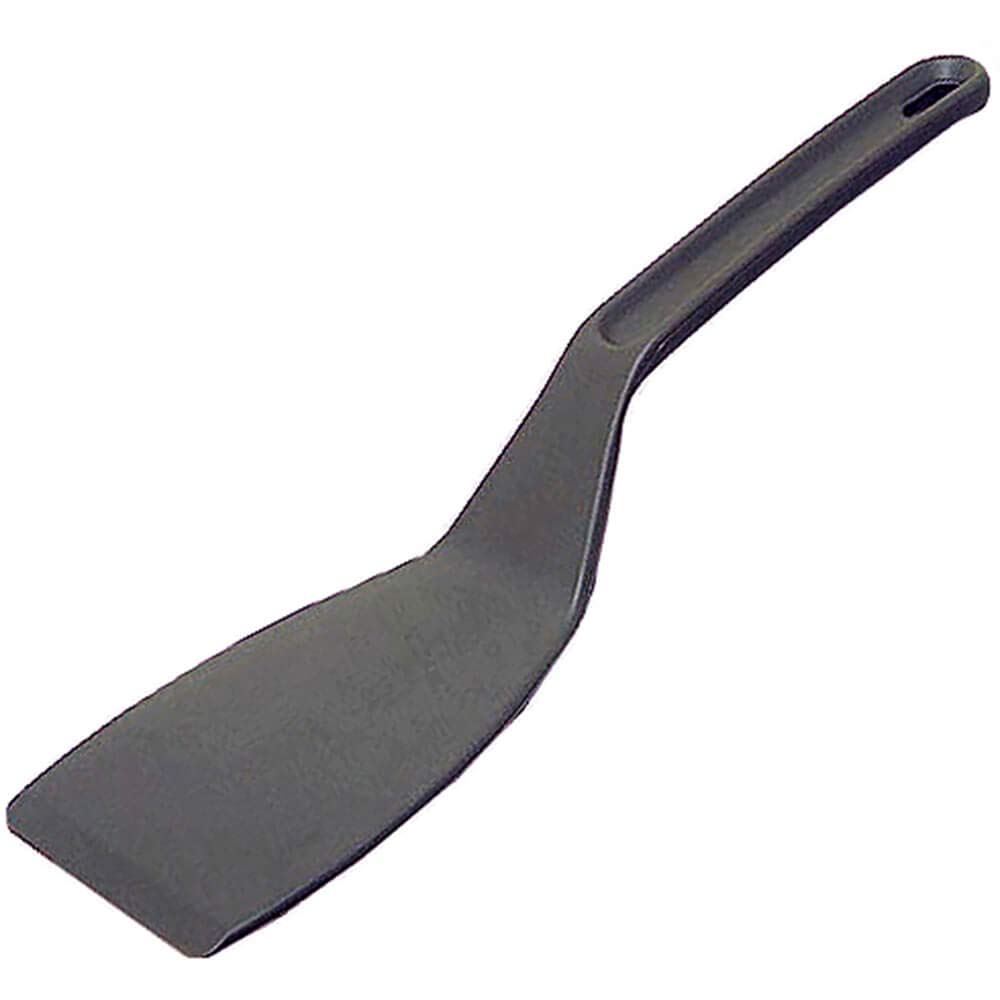 Matfer Bourgeat Exoglass Pelton spatula in grey with flexible blade for delicate turning and nonstick compatibility