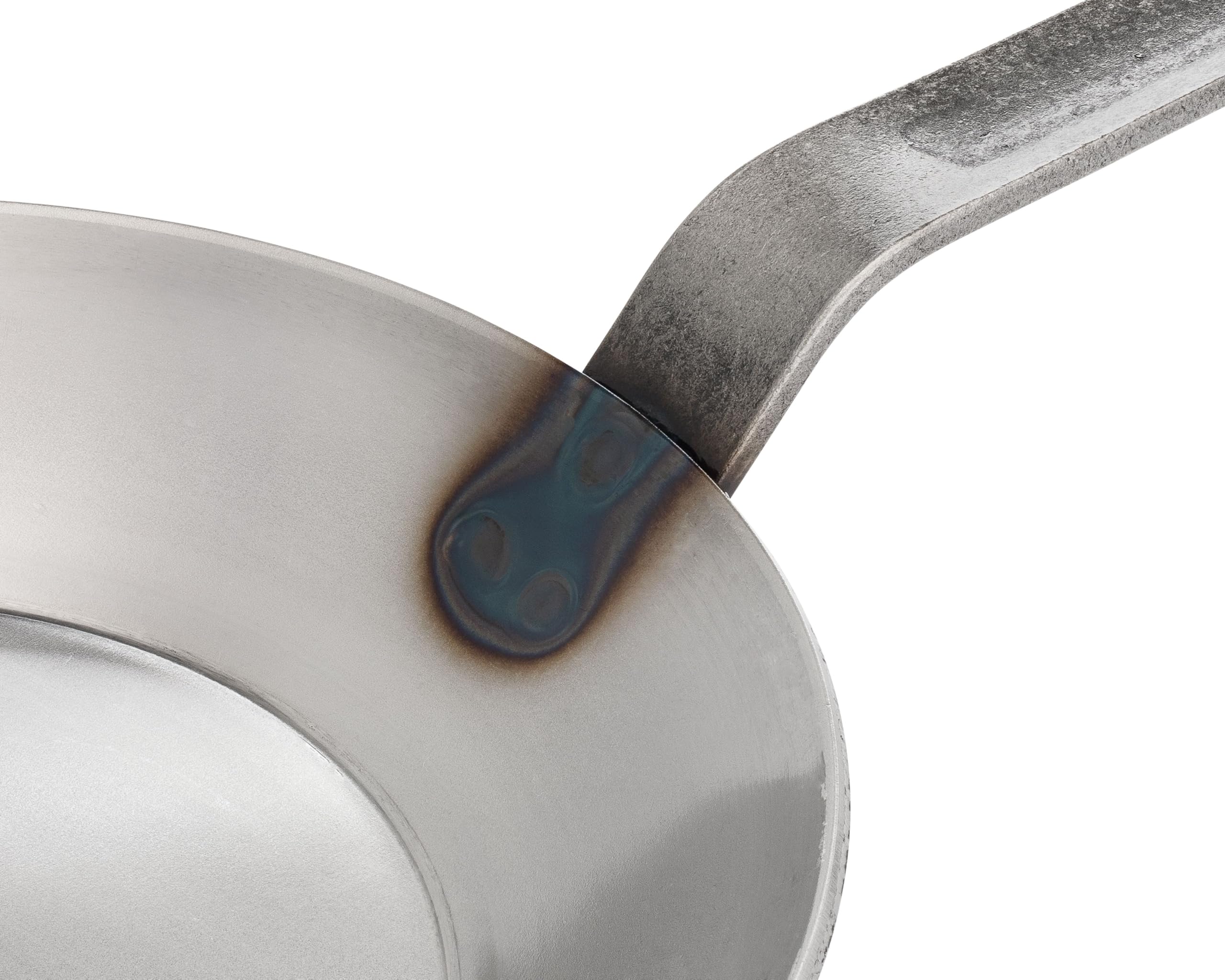 Matfer Bourgeat pan cleaning after use showing wipe down routine