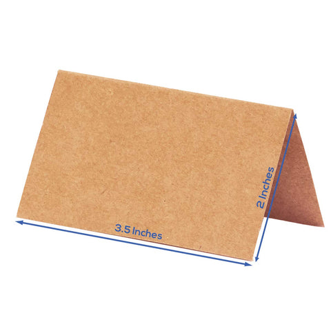 MATICAN recyclable kraft materials highlight eco-friendly place cards.