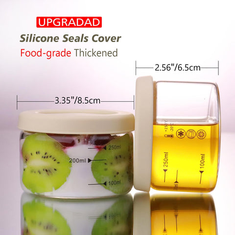 Matifaner glass dessert cups are dishwasher and microwave safe.