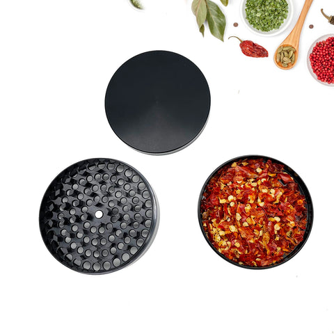 Matoolser 3-Inch Spice Grinder compact design fits kitchen drawers.