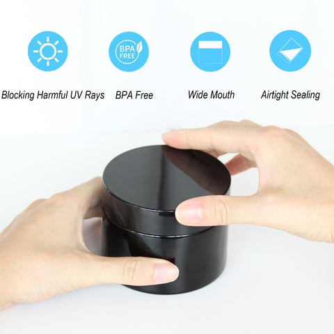 Matoolser screw-top lid provides airtight seal to limit air exposure.