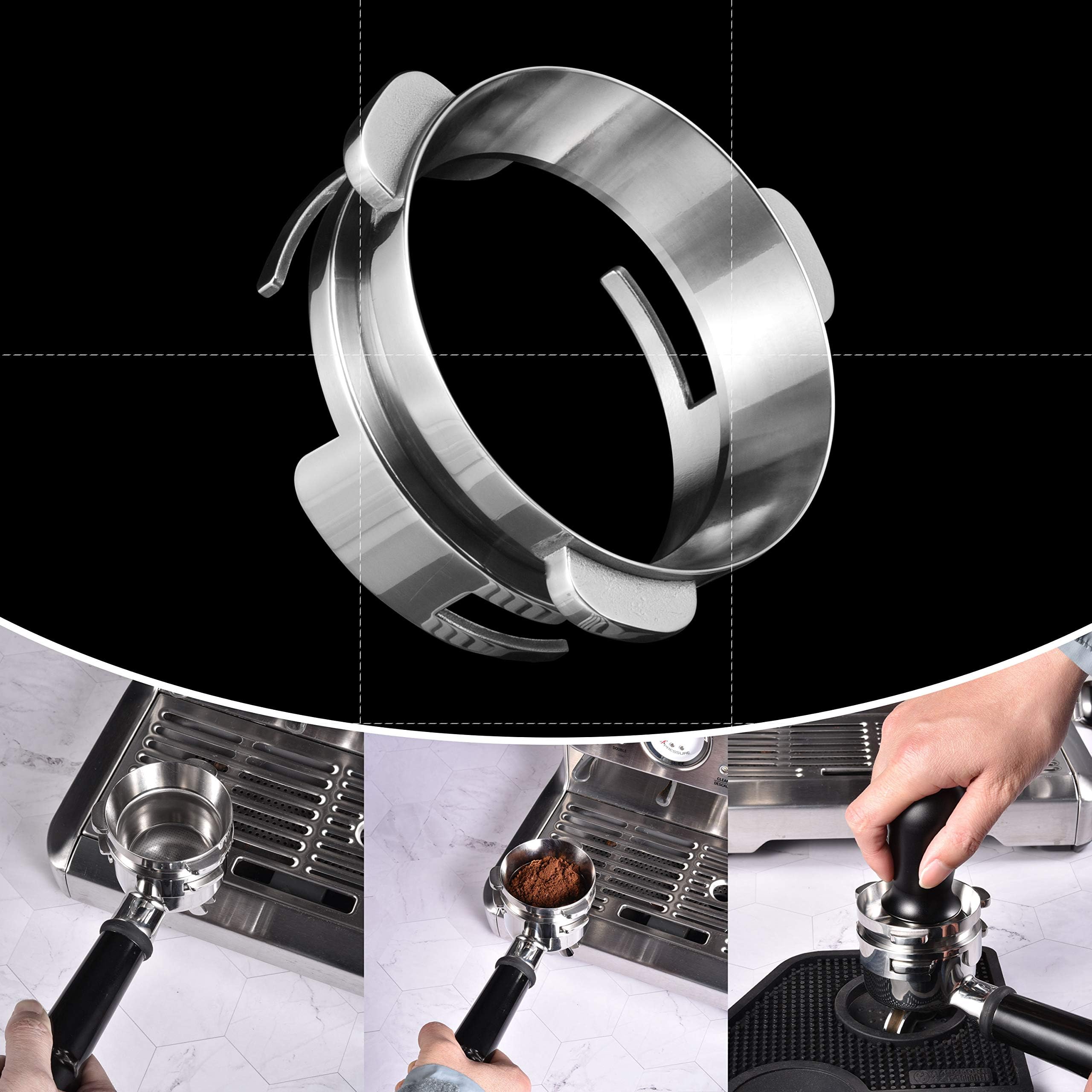 MATOW auto-grind activation with front tap for consistent dosing