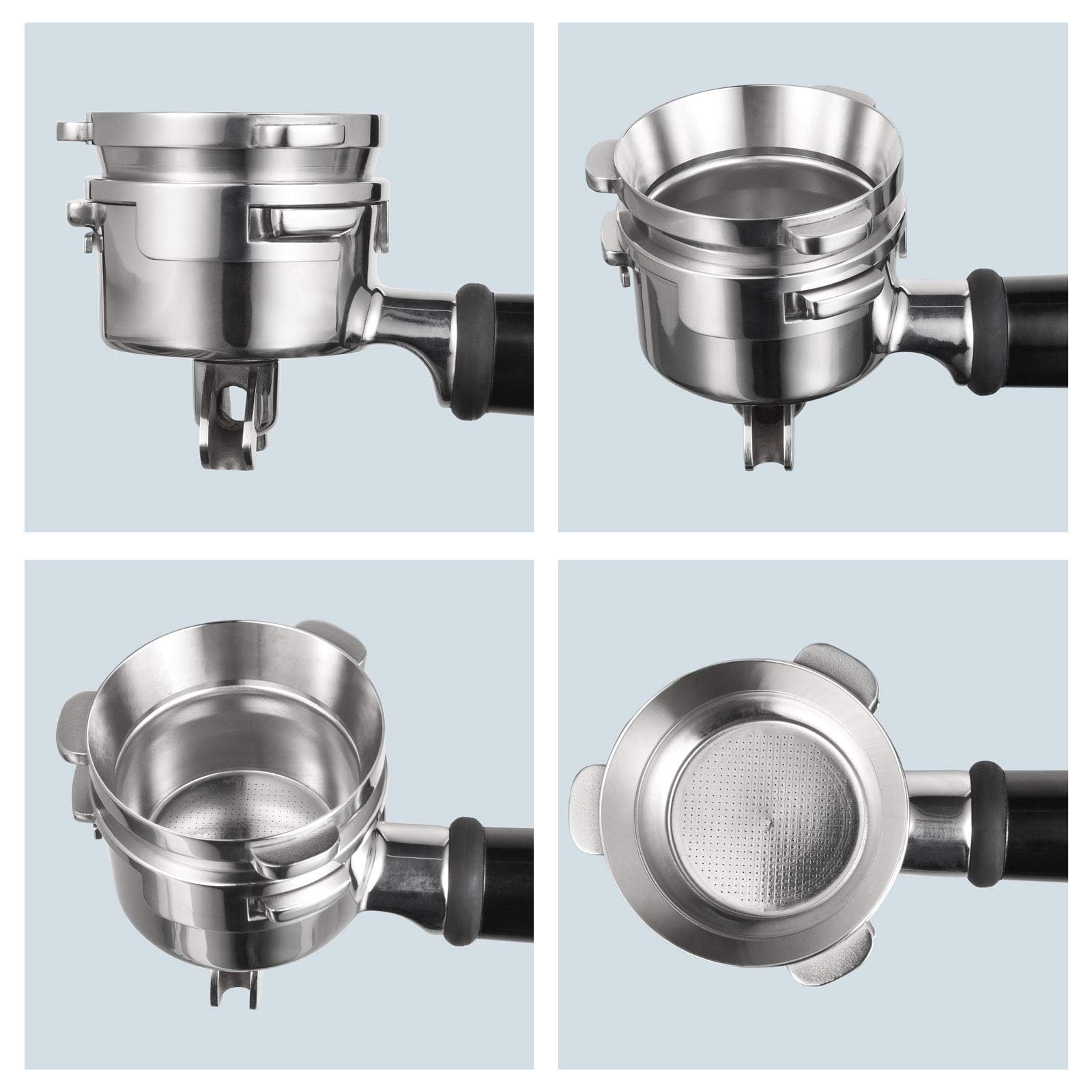 MATOW hands-free dosing design keeps your counter clean during grinding