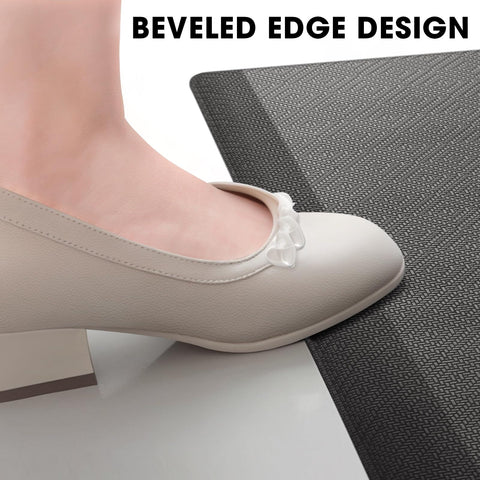 Mattitude kitchen mat easy to clean with damp cloth
