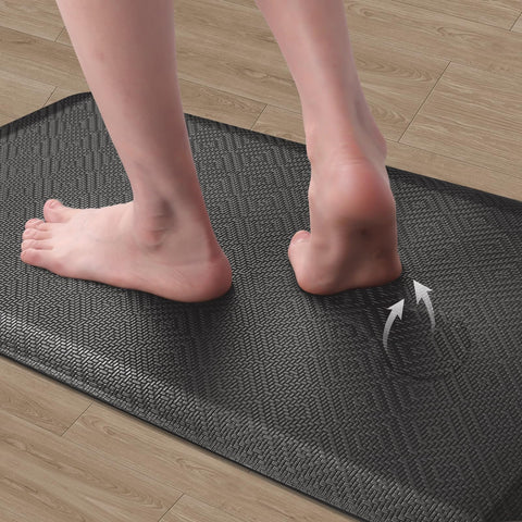 Mattitude kitchen mat with non-slip bottom keeps kitchen safe
