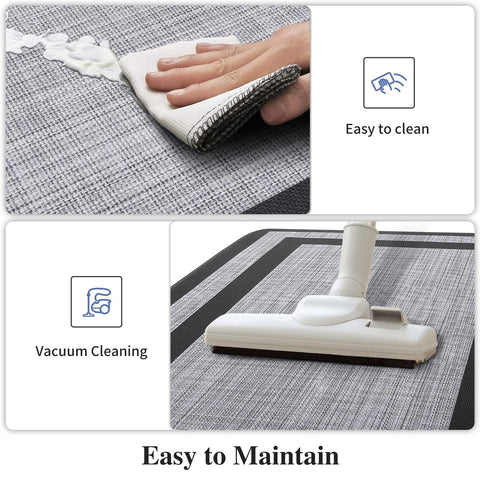 Mattitude kitchen mats set of 2 small size placement by the sink for convenience.