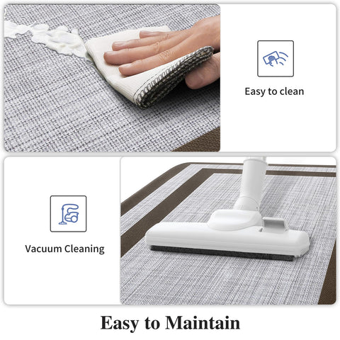 Mattitude kitchen mats kitchen-sink-area design protects floors during cleanup.