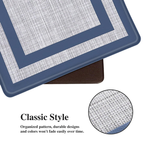 Waterproof surface resists spills for easy cleanup.