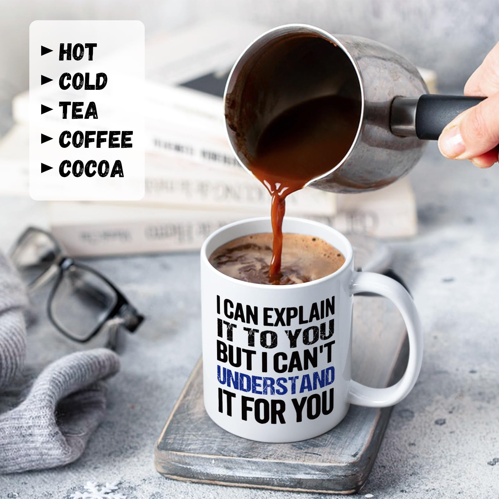 Maustic engineer mug gift-ready packaging makes a thoughtful coworker present.