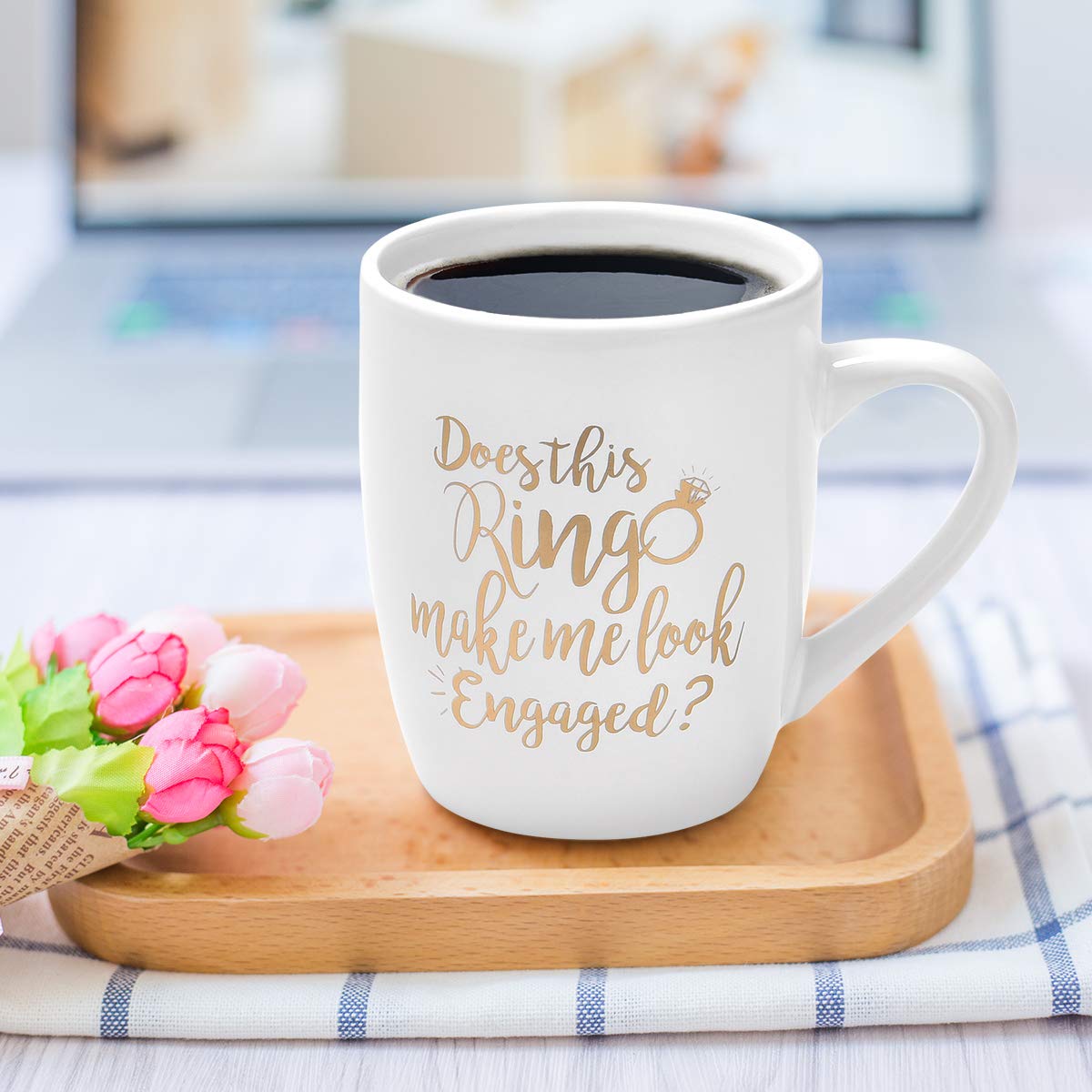 Maustic 'will you marry me' mug for romantic daily use.