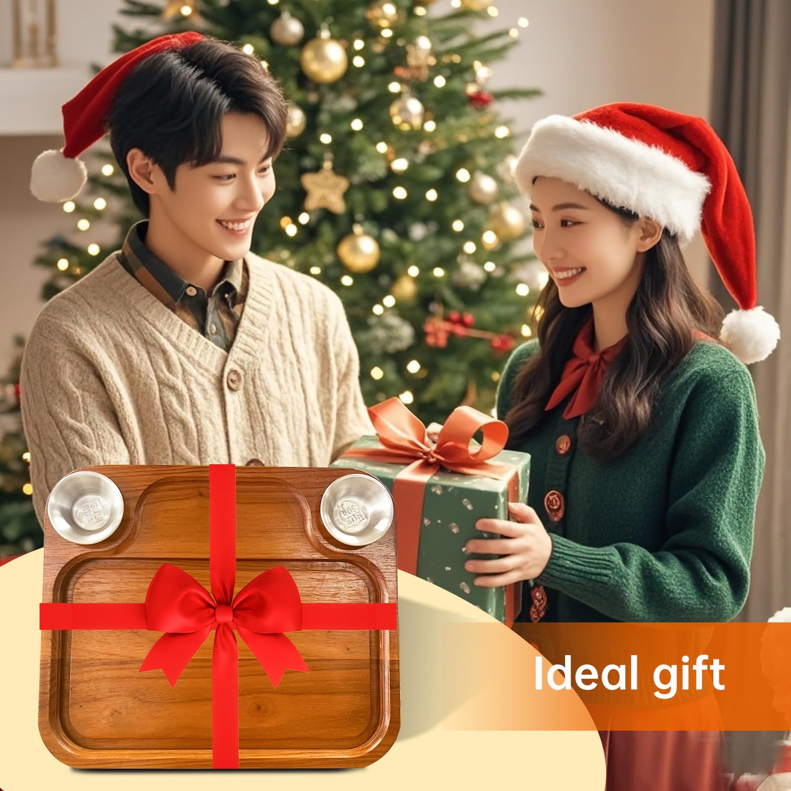 MAVOTER gift-ready wood board suitable for housewarmings and holidays