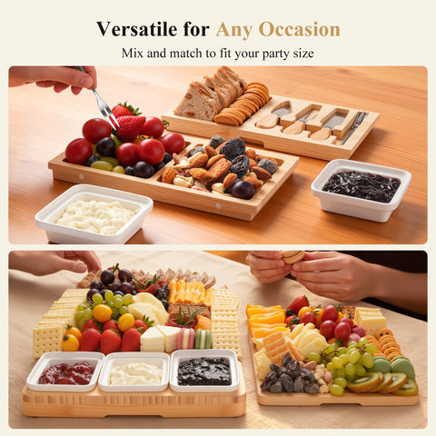 Maxboro bamboo surface preserves natural flavors with a food-safe finish