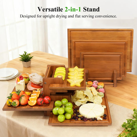 Maxboro small cutting board for precise chopping and easy transfer.