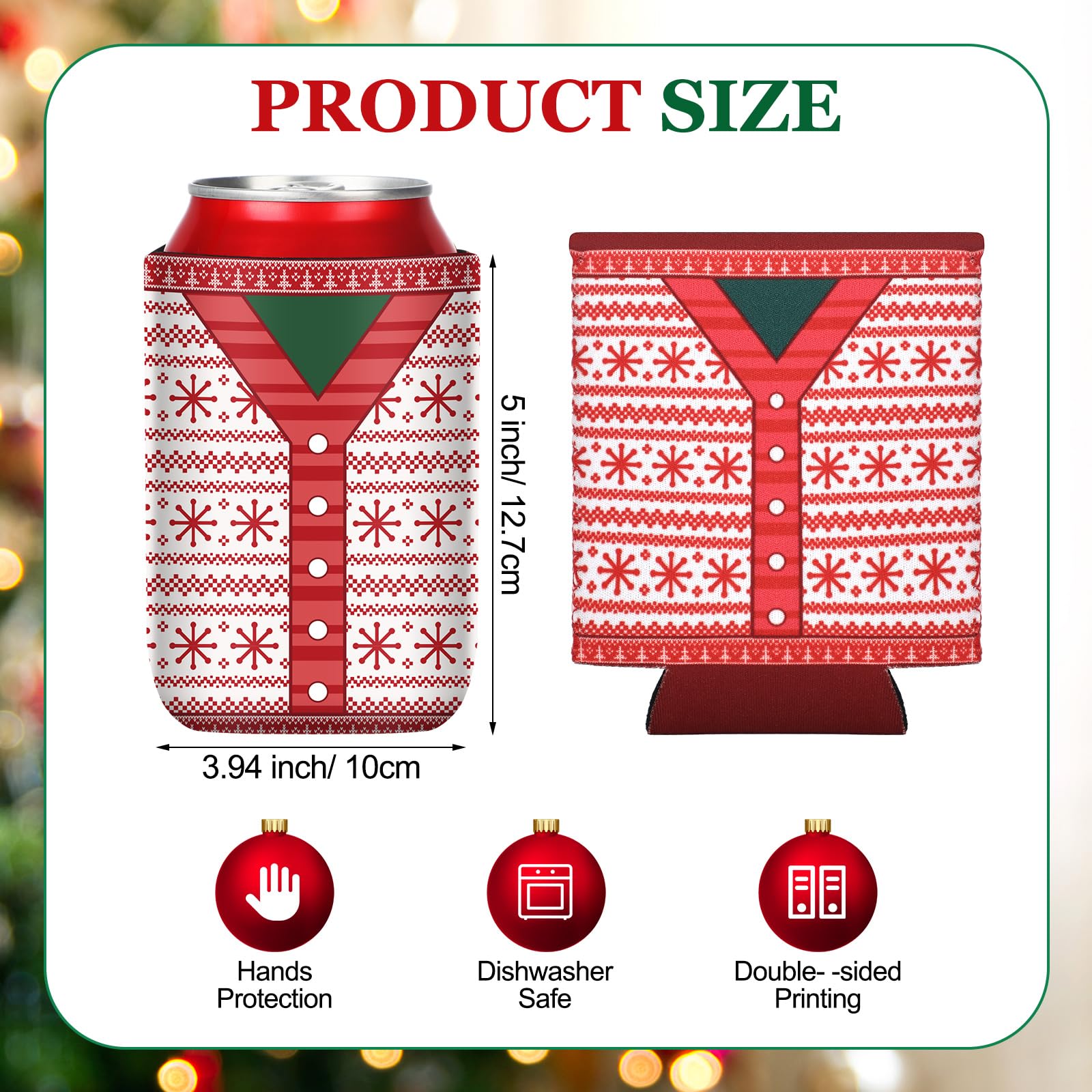 Maxcheck Christmas sweater sleeve design 2 adds festive color for holiday gatherings.