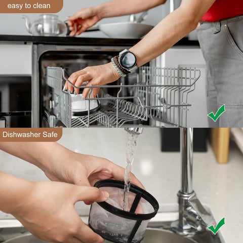 Maxdot filter fits Mr. Coffee and Black+Decker brewers for versatility.