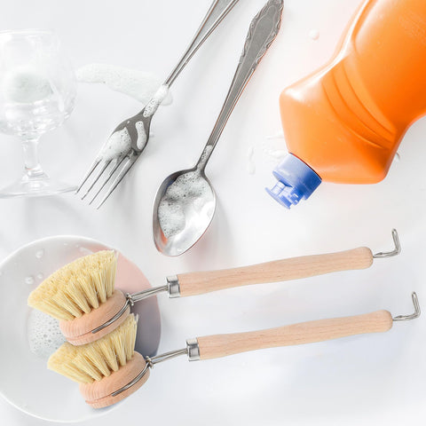 Maxdot multi-use brush for sinks, tiles, and other surfaces.