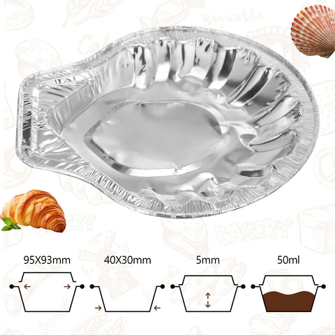 Maxdot oyster-shell bake dish ready for grilled or baked seafood starters.