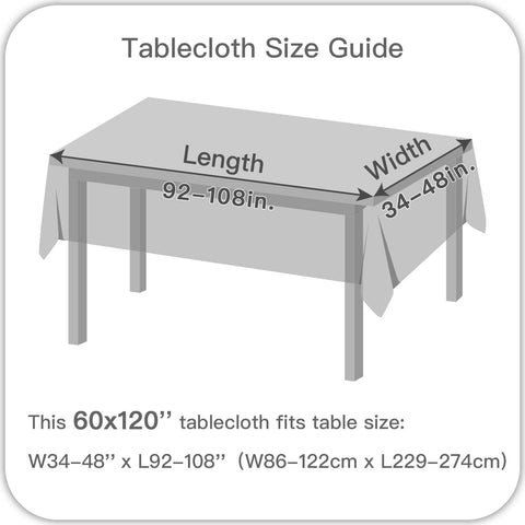 Maxmill tablecloth color options offer versatile styling for décor.