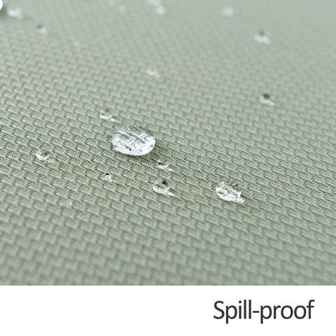 maxmill sage green outdoor tablecloth on patio setup for al fresco dining