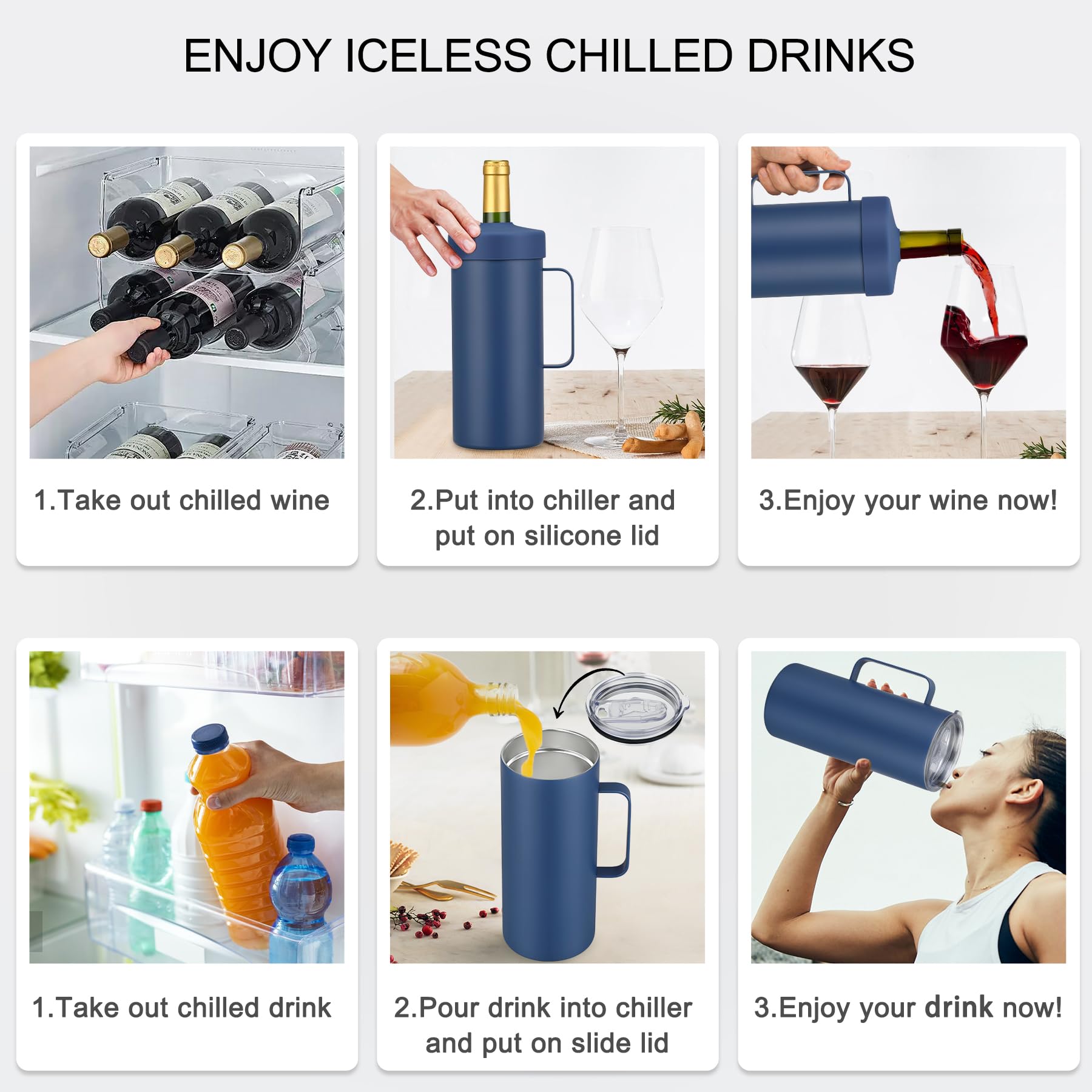 MAXSO portable chiller with handle enables easy transport for outdoors.