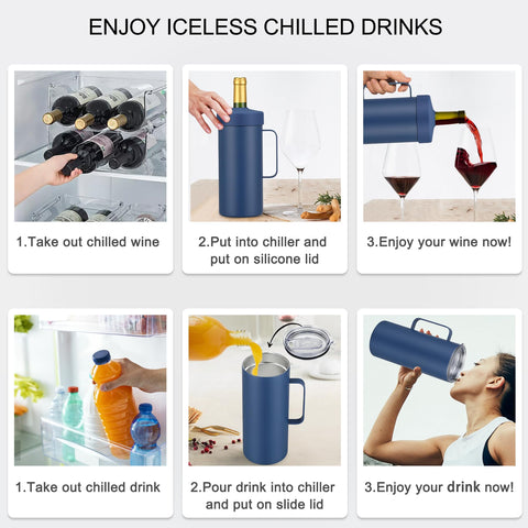 MAXSO portable chiller with handle enables easy transport for outdoors.