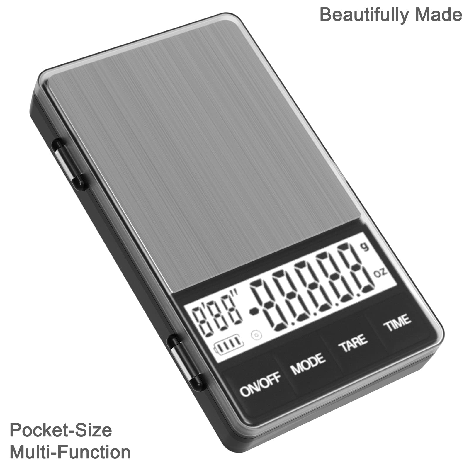 MAXUS Espresso Scale stainless steel platform easy to clean after use.