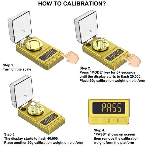 MAXUS Gold Milligram Scale weighing delicate jewelry components.