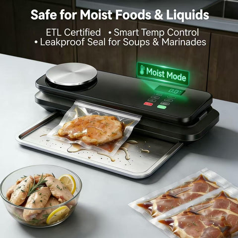MAXVINI one-touch operation for easy, hands-off sealing control.