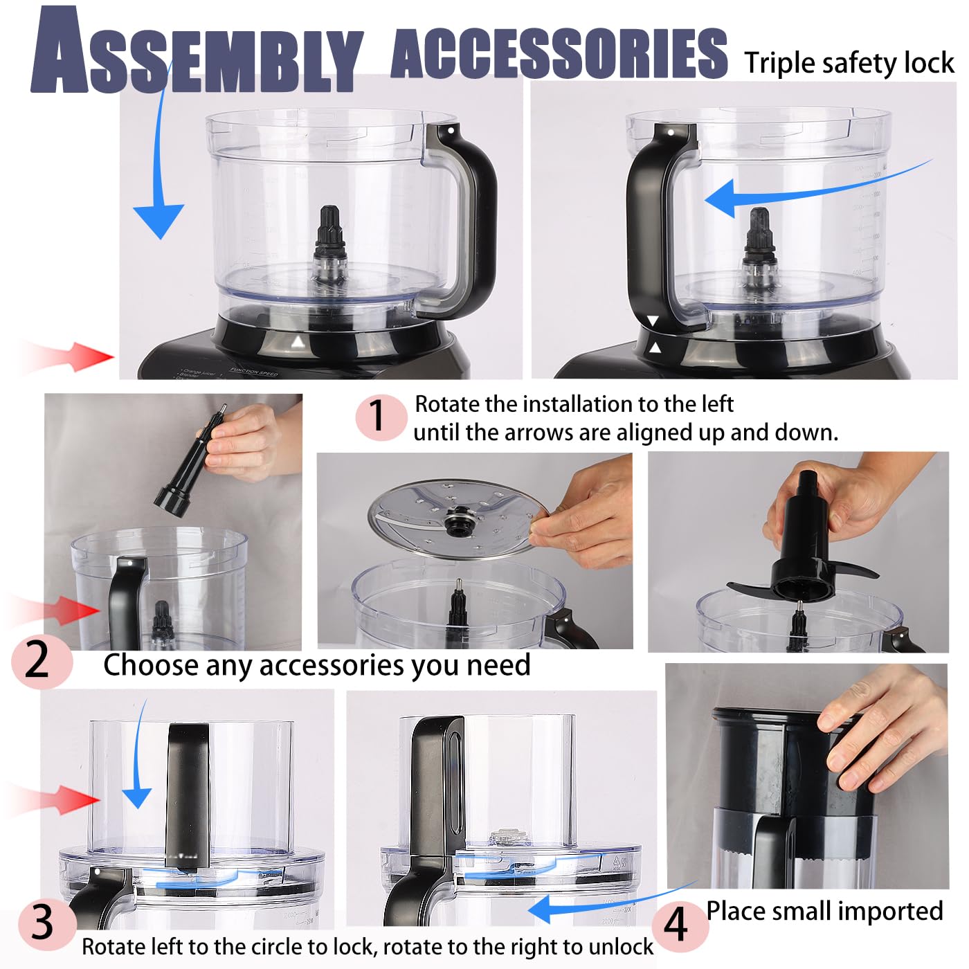 Maydarol easy-clean design with built-in cord storage.