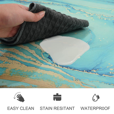 MAYHMYO non-slip kitchen mat close-up showing grip for safe floors
