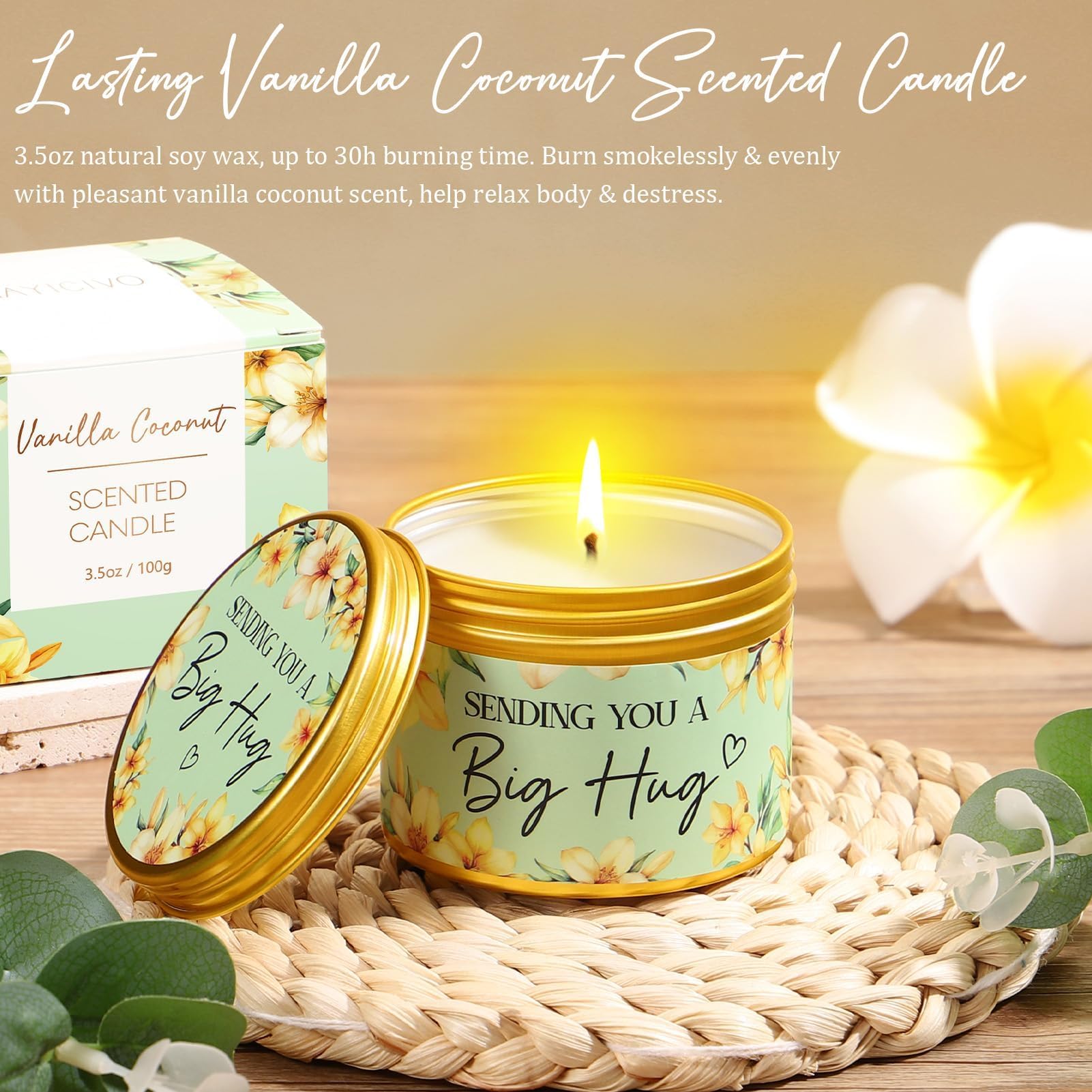 MAYICIVO bath bomb and handmade soap for a calming bath