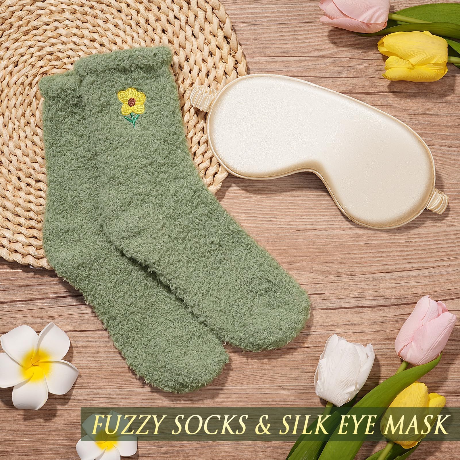 MAYICIVO silk eye mask aids restful sleep